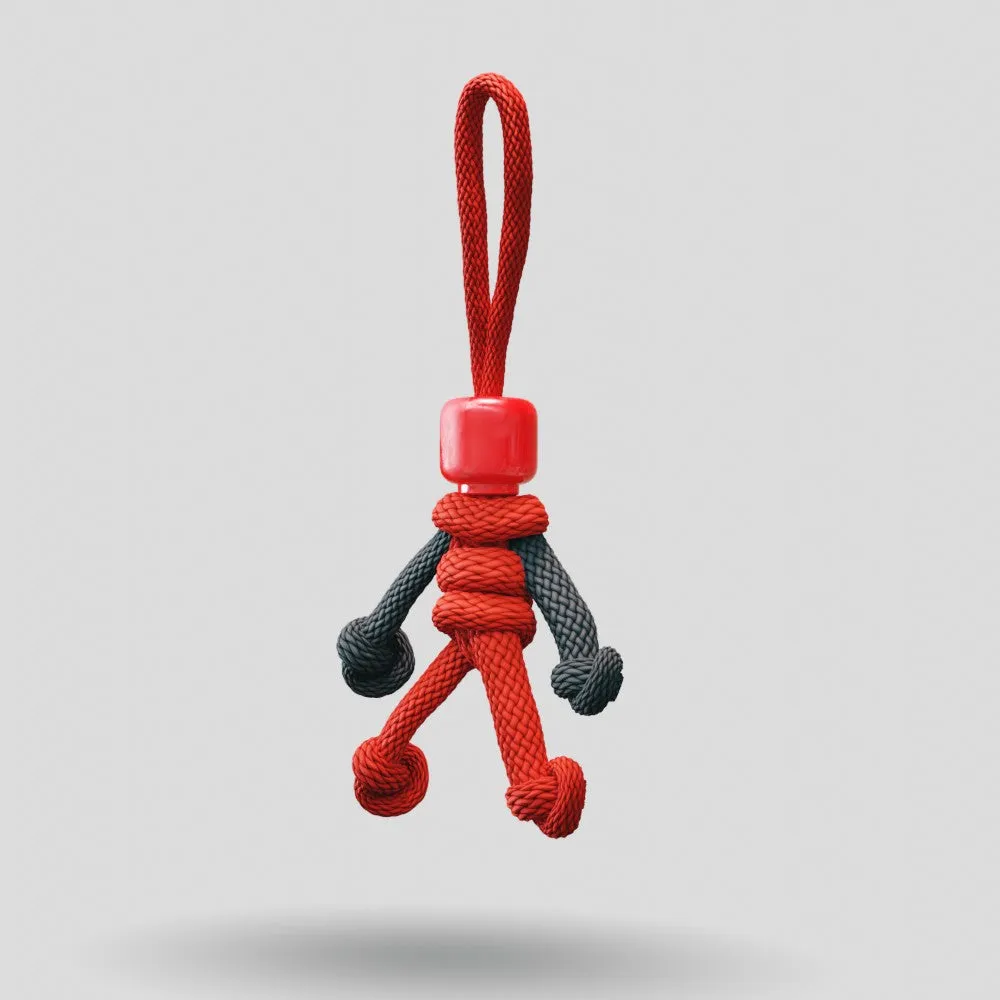 Deadpool Paracord Buddy Keychain