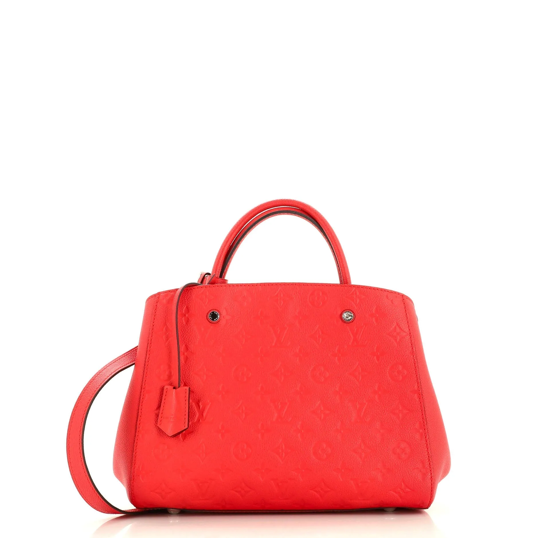 Designer Montaigne Handbag Monogram Empreinte Leather MM