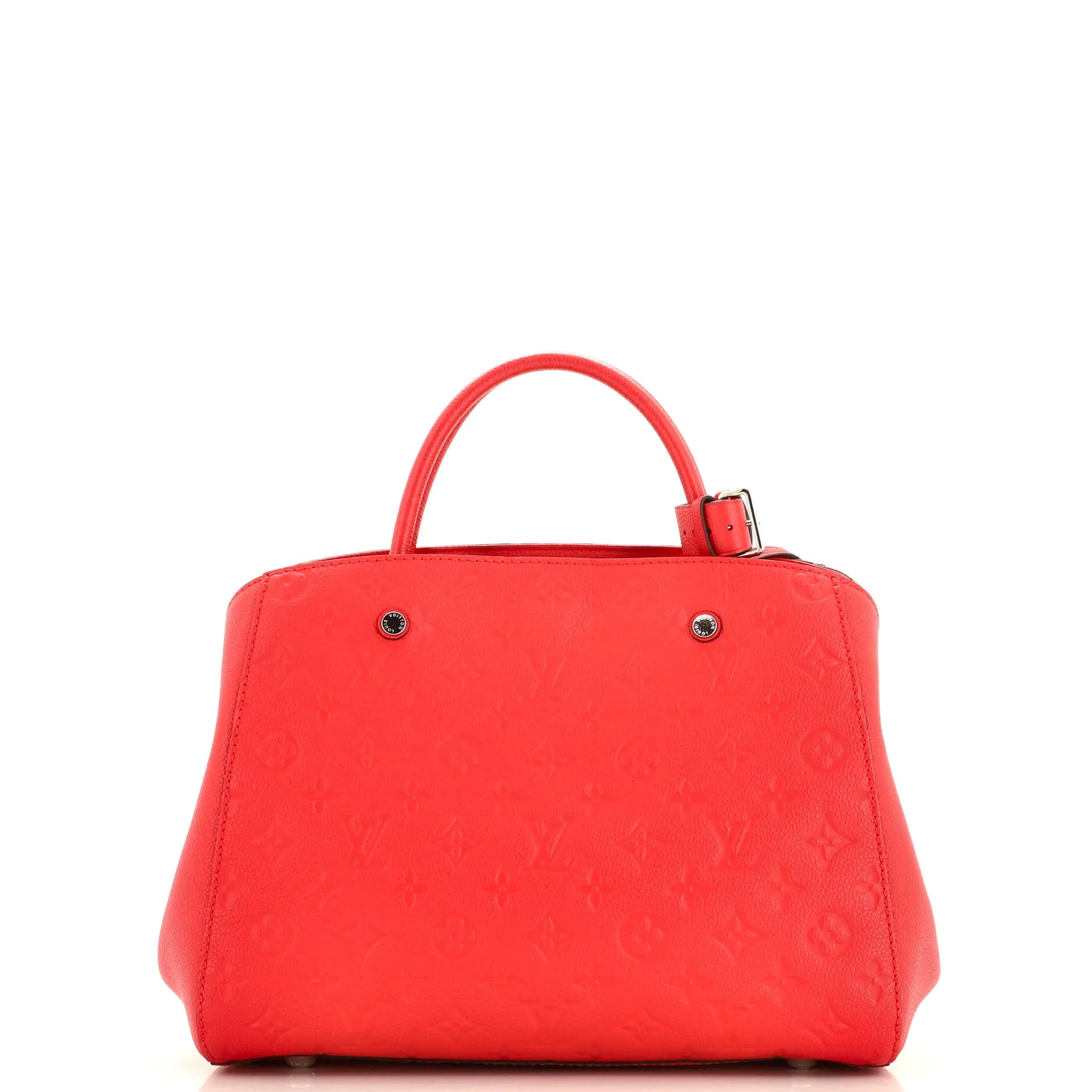 Designer Montaigne Handbag Monogram Empreinte Leather MM