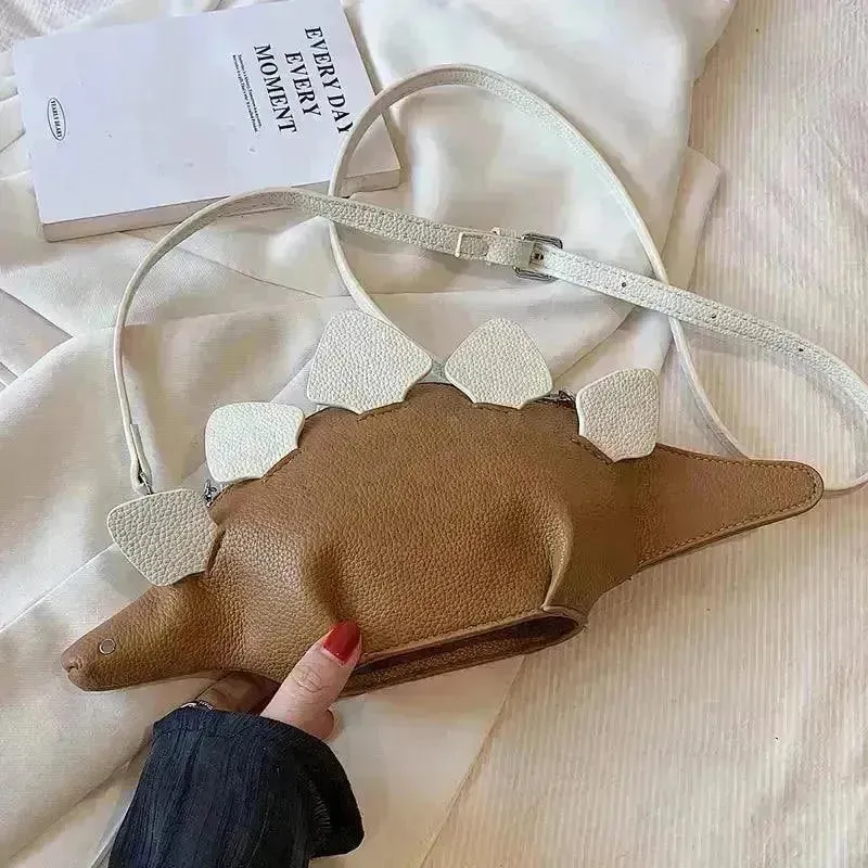 Dinosaur Shaped Crossbody Bag