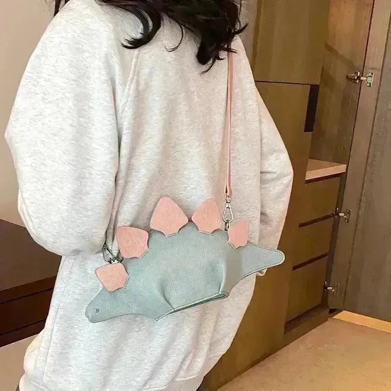Dinosaur Shaped Crossbody Bag