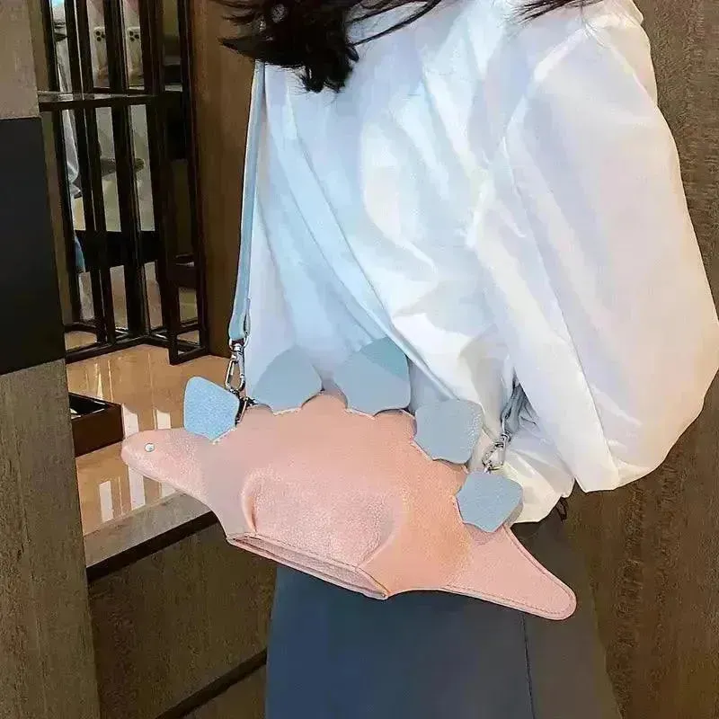 Dinosaur Shaped Crossbody Bag