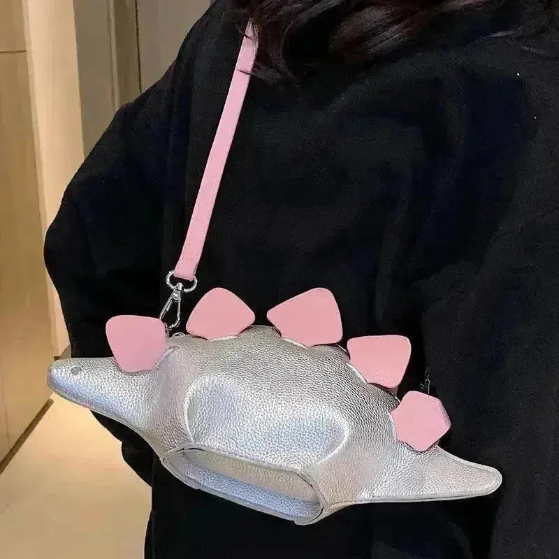 Dinosaur Shaped Crossbody Bag
