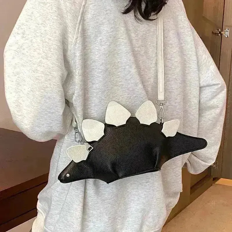 Dinosaur Shaped Crossbody Bag
