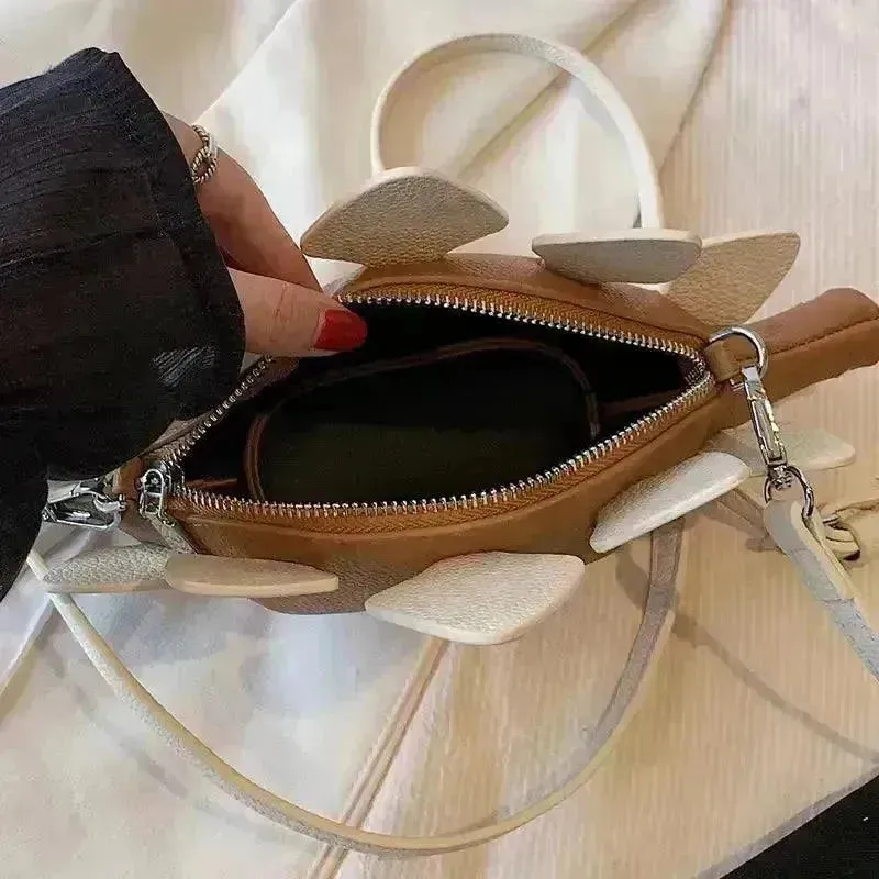 Dinosaur Shaped Crossbody Bag