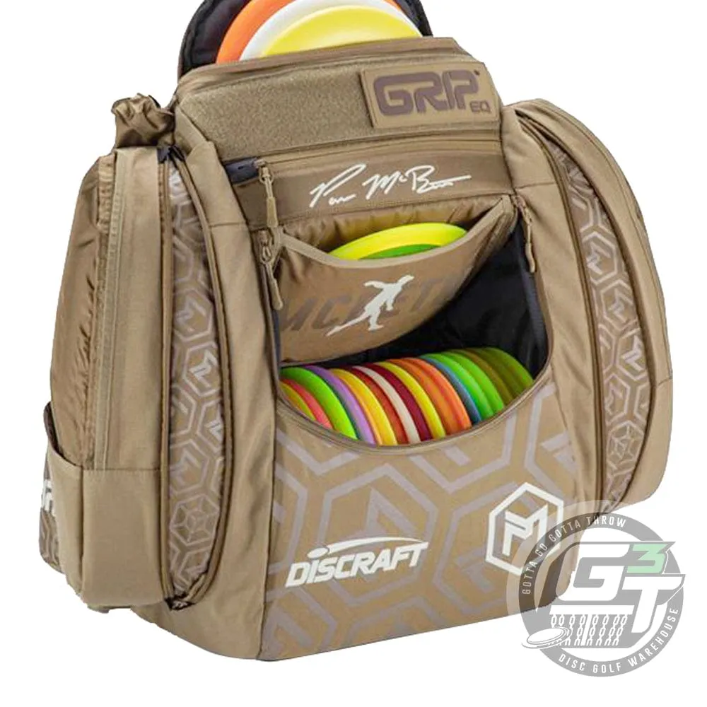 Discraft GripEQ Paul McBeth AX5 Signature Series Backpack Disc Golf Bag