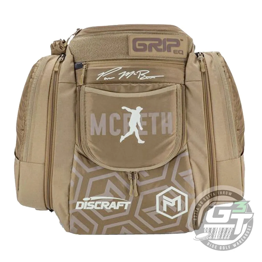 Discraft GripEQ Paul McBeth AX5 Signature Series Backpack Disc Golf Bag