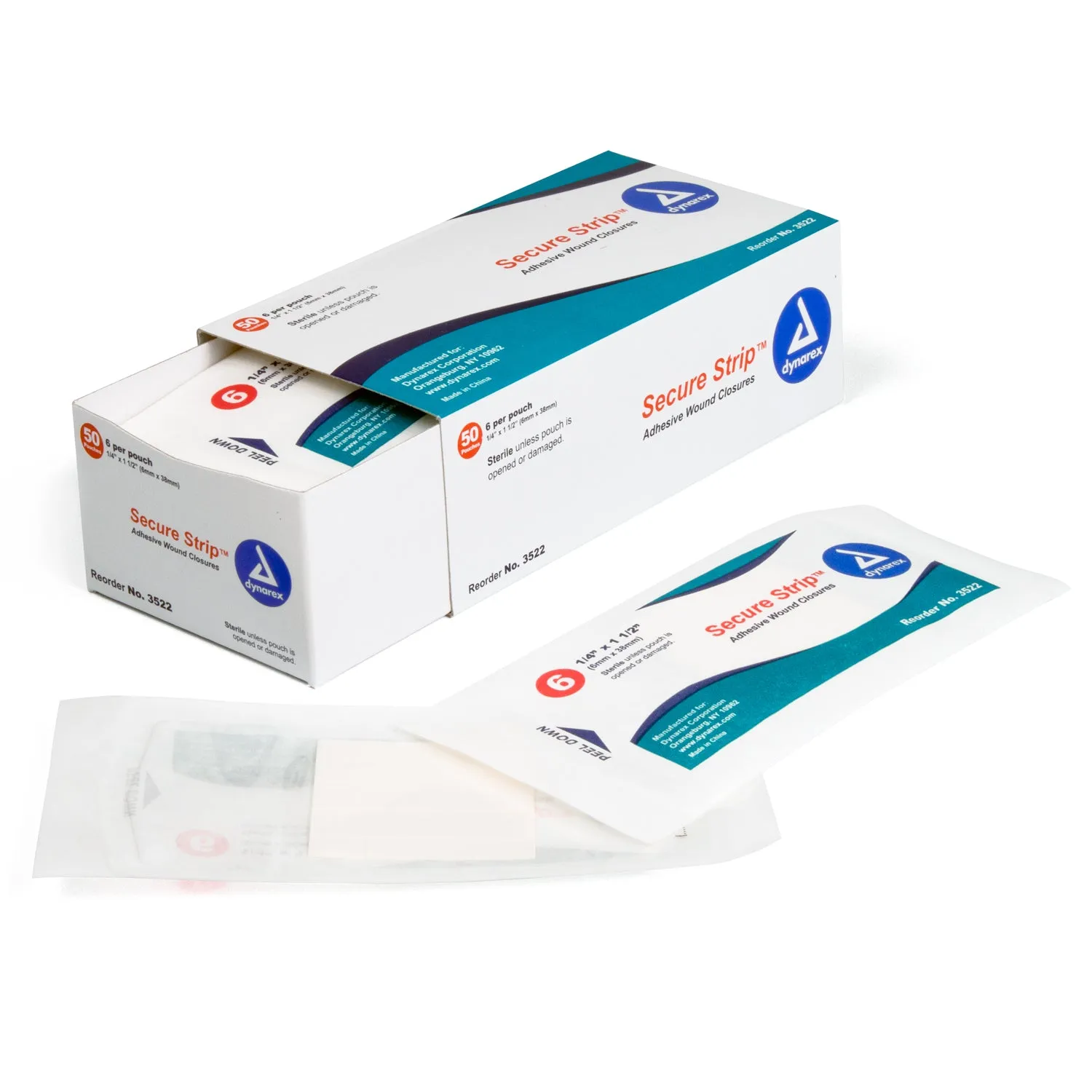 Dressing Closure Strip Sterile Wound Compare to Steri-Strip™ by 3m by Dynarex