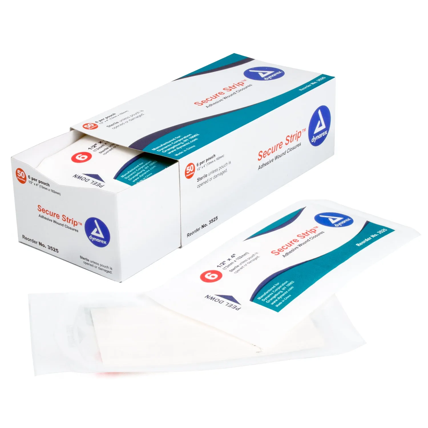 Dressing Closure Strip Sterile Wound Compare to Steri-Strip™ by 3m by Dynarex