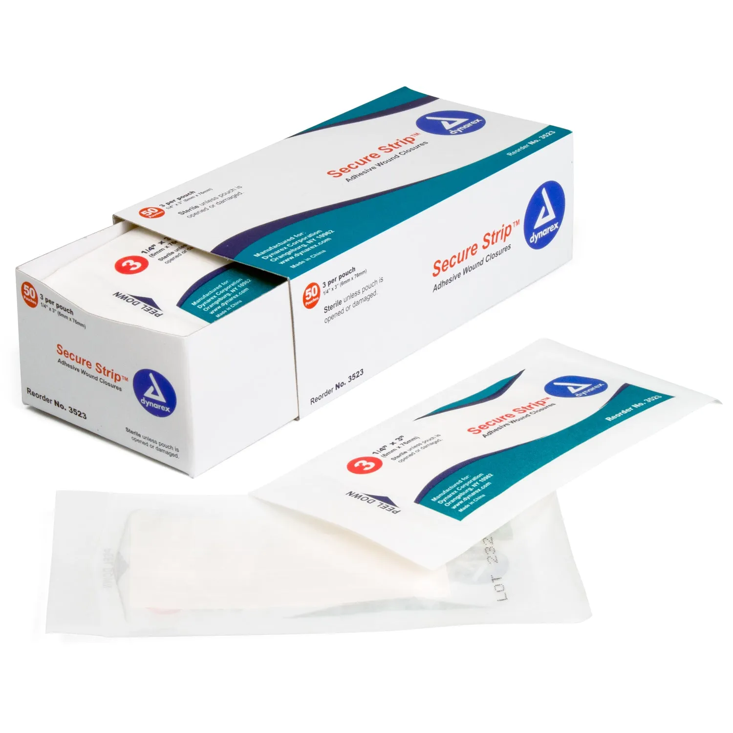 Dressing Closure Strip Sterile Wound Compare to Steri-Strip™ by 3m by Dynarex