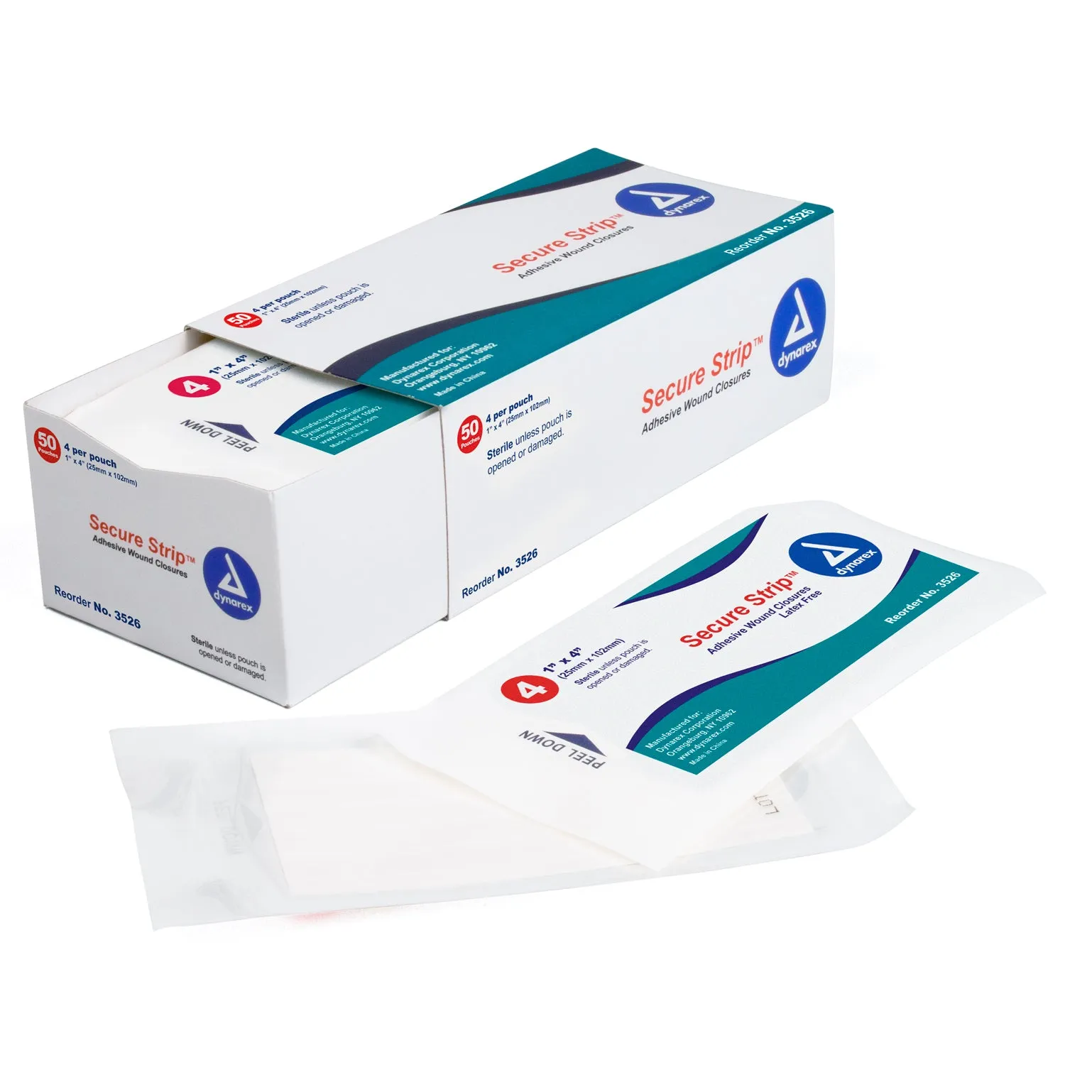 Dressing Closure Strip Sterile Wound Compare to Steri-Strip™ by 3m by Dynarex