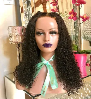 Ebony Super Curly Wig