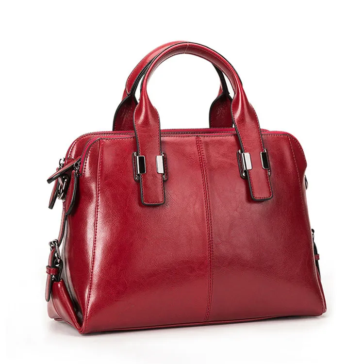 Elegant Leather Women's Crossbody Bag - Effortless Style & Versatility