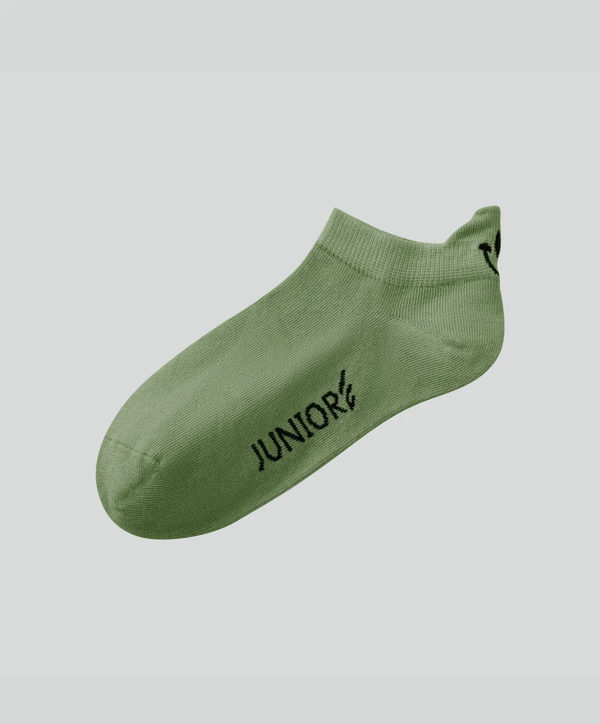 Energized Junior Ankle Socks with Smiley Face