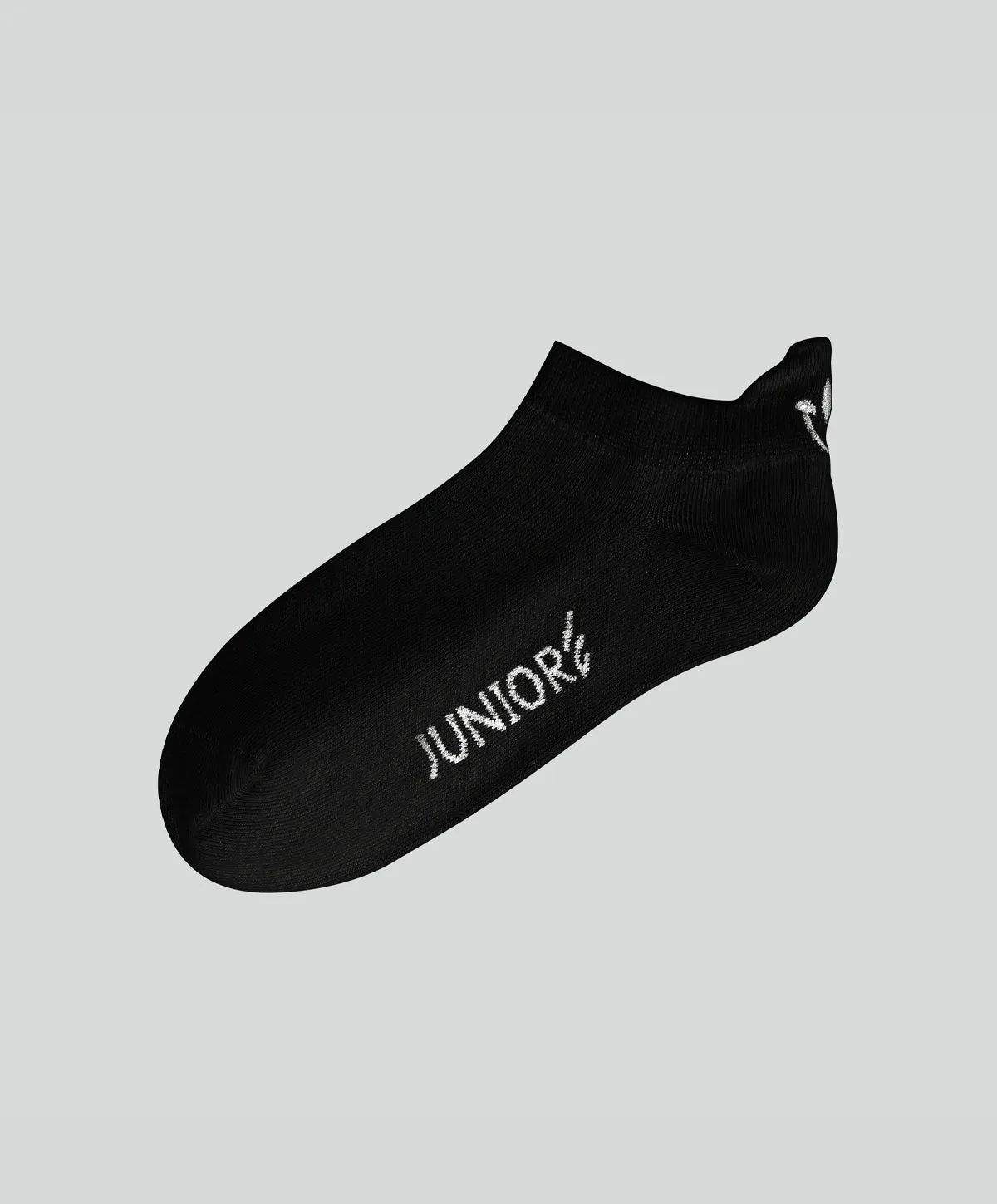 Energized Junior Ankle Socks with Smiley Face