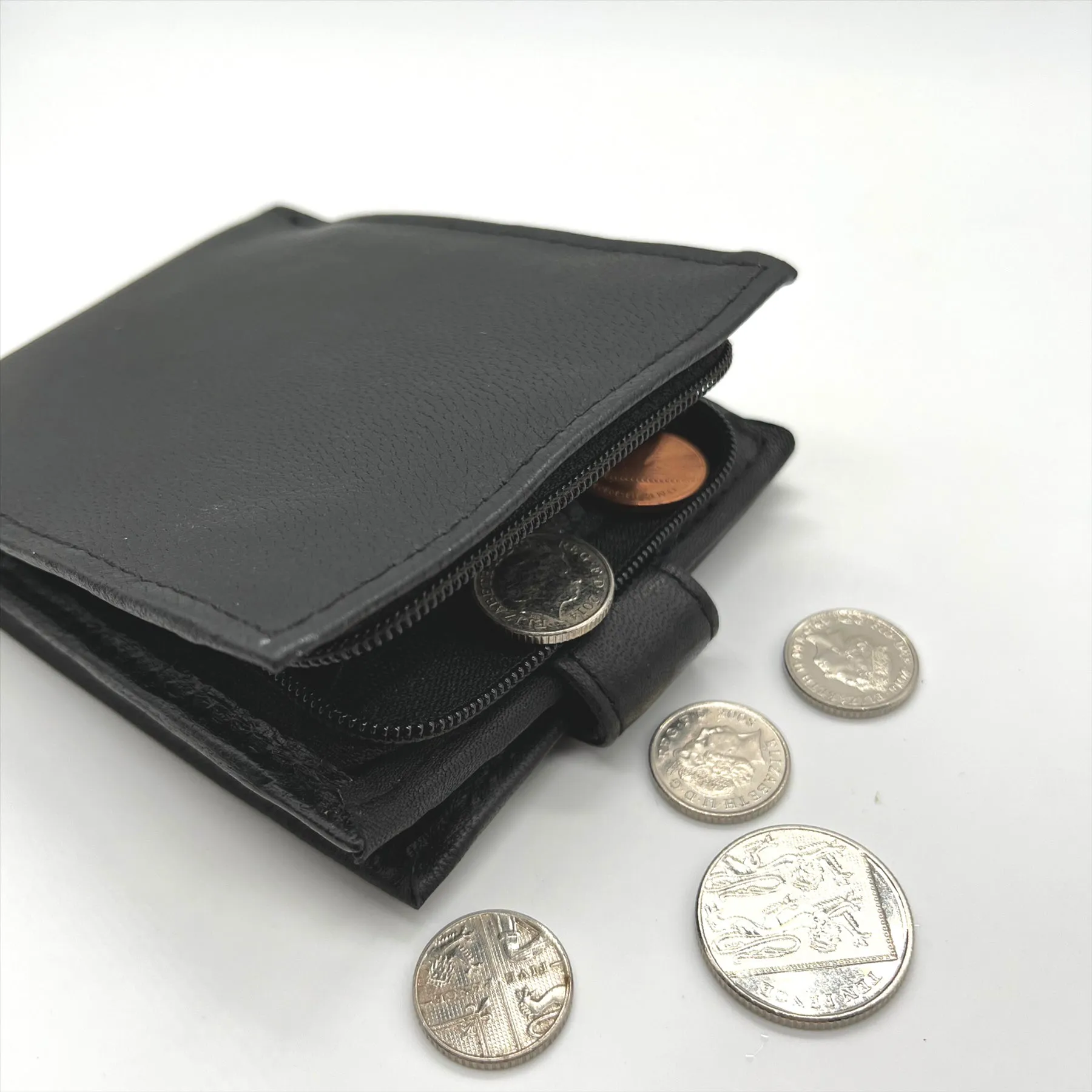 Englander Leather Mens Plain Wallet