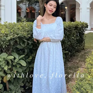 Esterella Embroidered Midi Dress