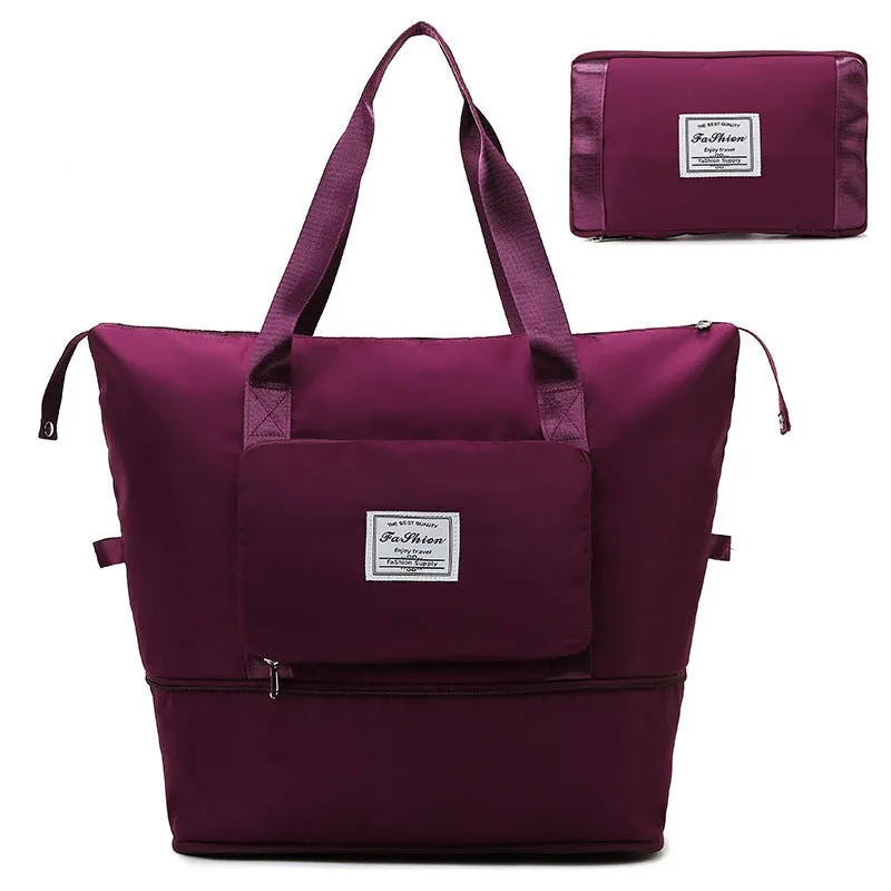 Expandable Large Capacity Folding Fashion Storage Travel Bags