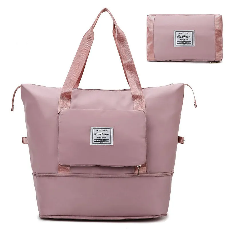 Expandable Large Capacity Folding Fashion Storage Travel Bags