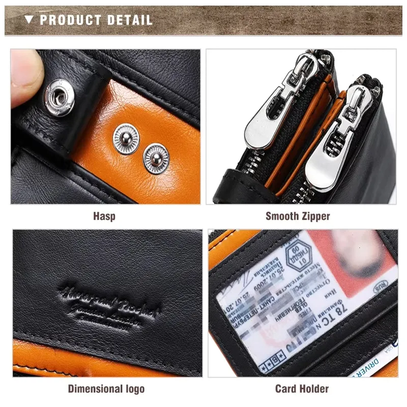 Fashion Quality Travel Purse Rfid Protected Credit Card Wallet