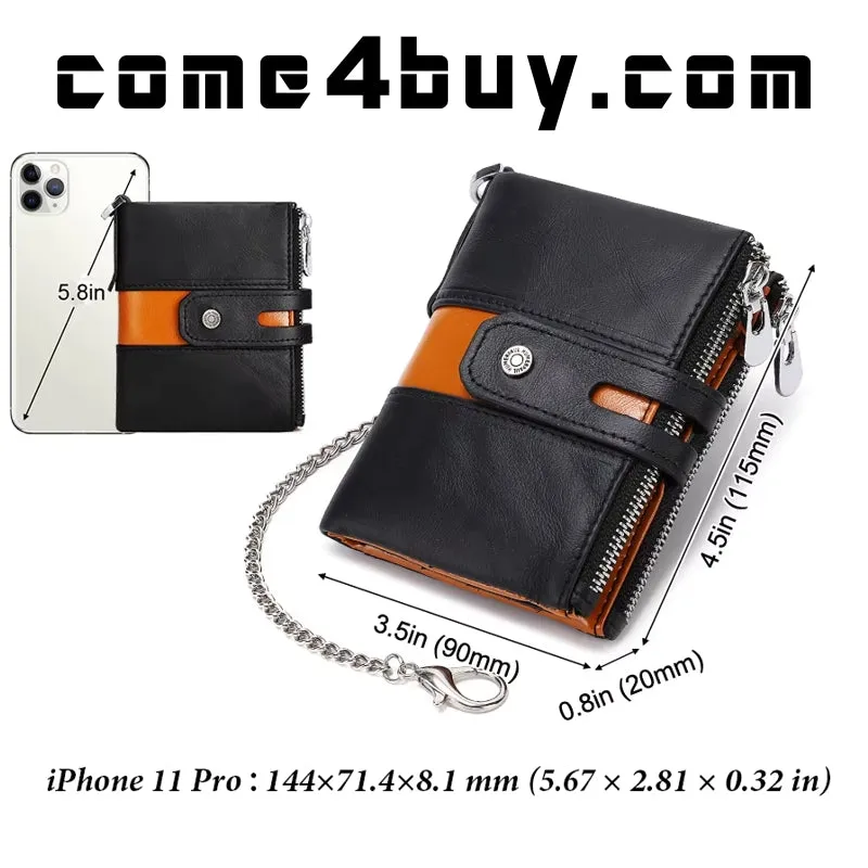 Fashion Quality Travel Purse Rfid Protected Credit Card Wallet