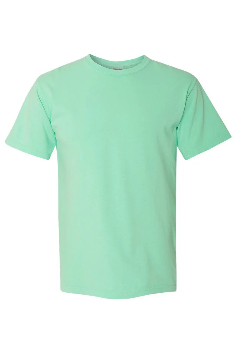 Faux Patchwork Cherries Comfort Colors Adult Ring-Spun Cotton Tee