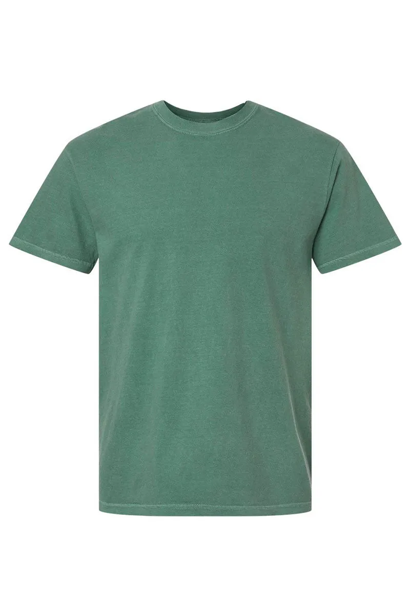 Faux Patchwork Paw Comfort Colors Adult Ring-Spun Cotton Tee