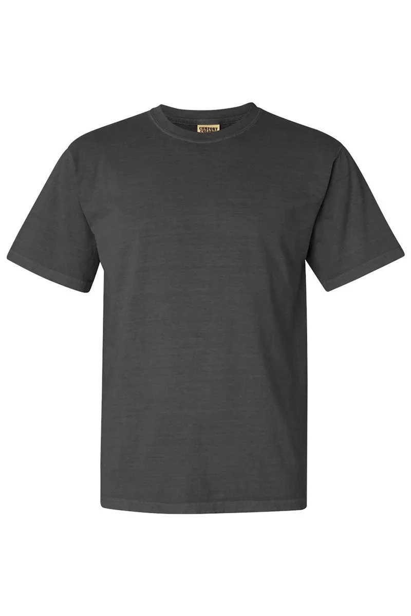 Faux Patchwork Paw Comfort Colors Adult Ring-Spun Cotton Tee