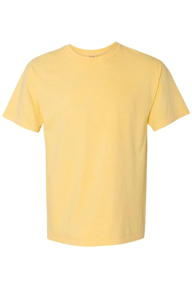 Faux Patchwork Paw Comfort Colors Adult Ring-Spun Cotton Tee