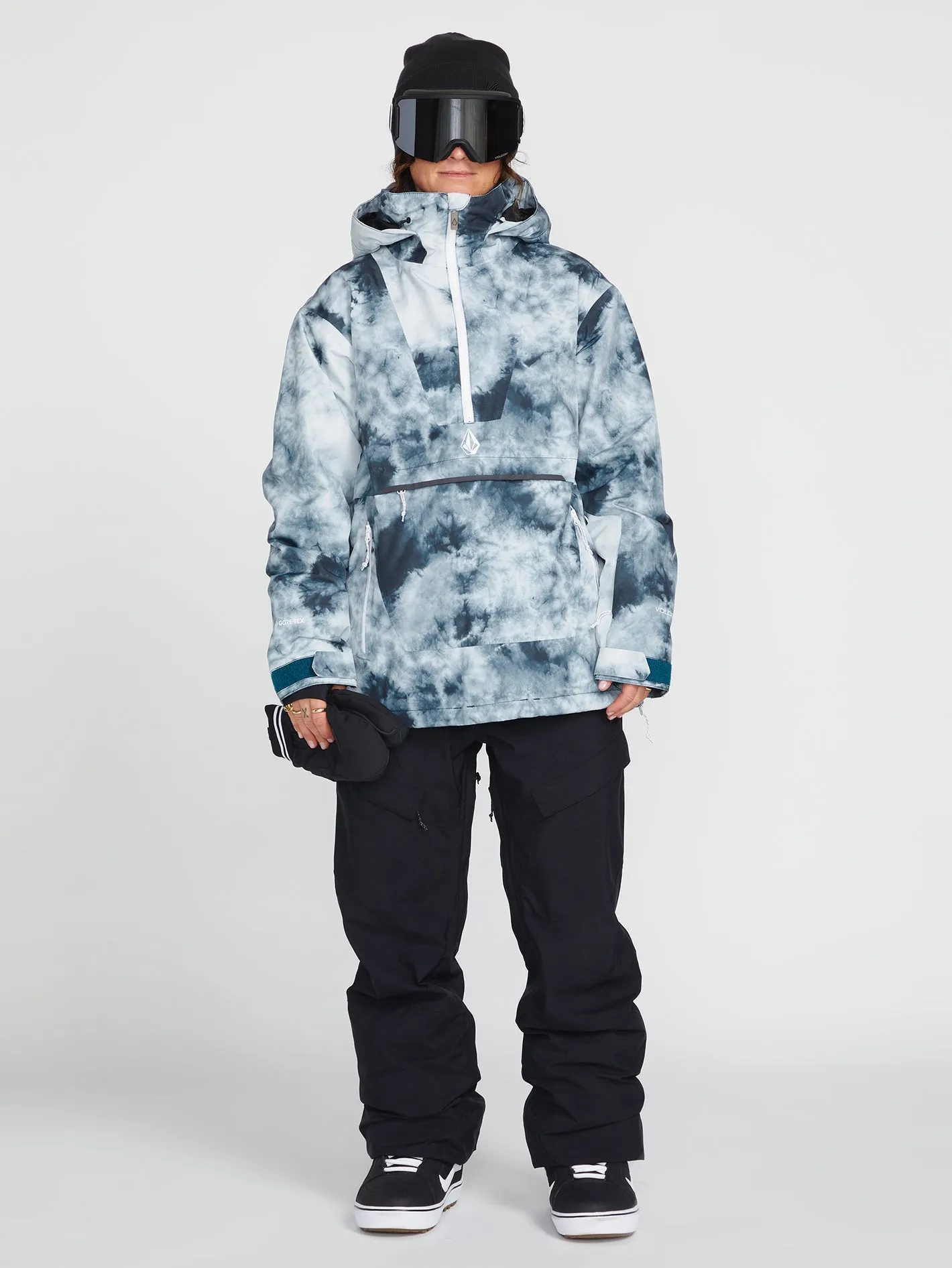 Fern Insulated Gore-Tex Pullover Jacket - Storm Tie-Dye