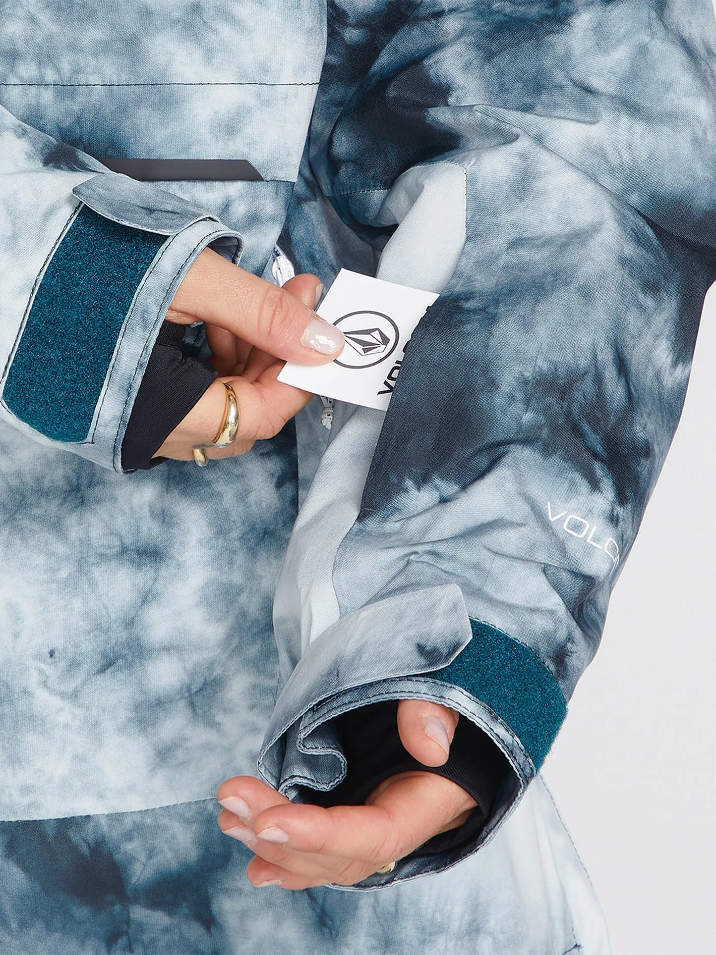 Fern Insulated Gore-Tex Pullover Jacket - Storm Tie-Dye