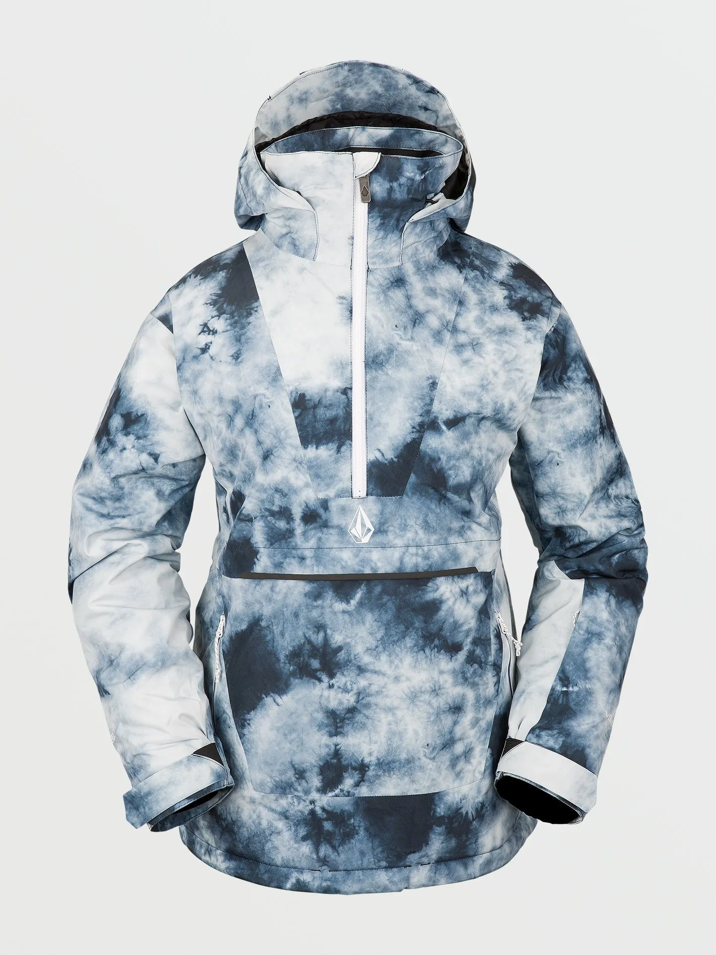 Fern Insulated Gore-Tex Pullover Jacket - Storm Tie-Dye