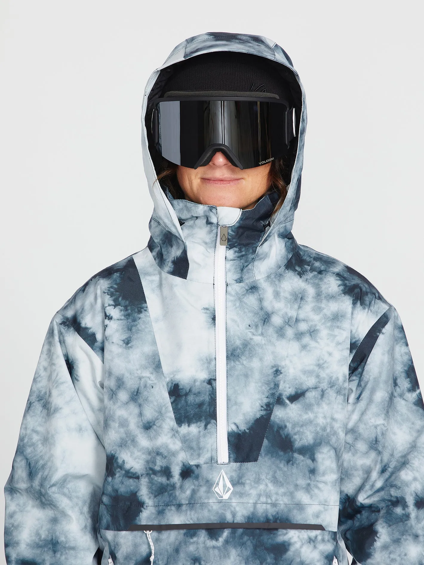 Fern Insulated Gore-Tex Pullover Jacket - Storm Tie-Dye