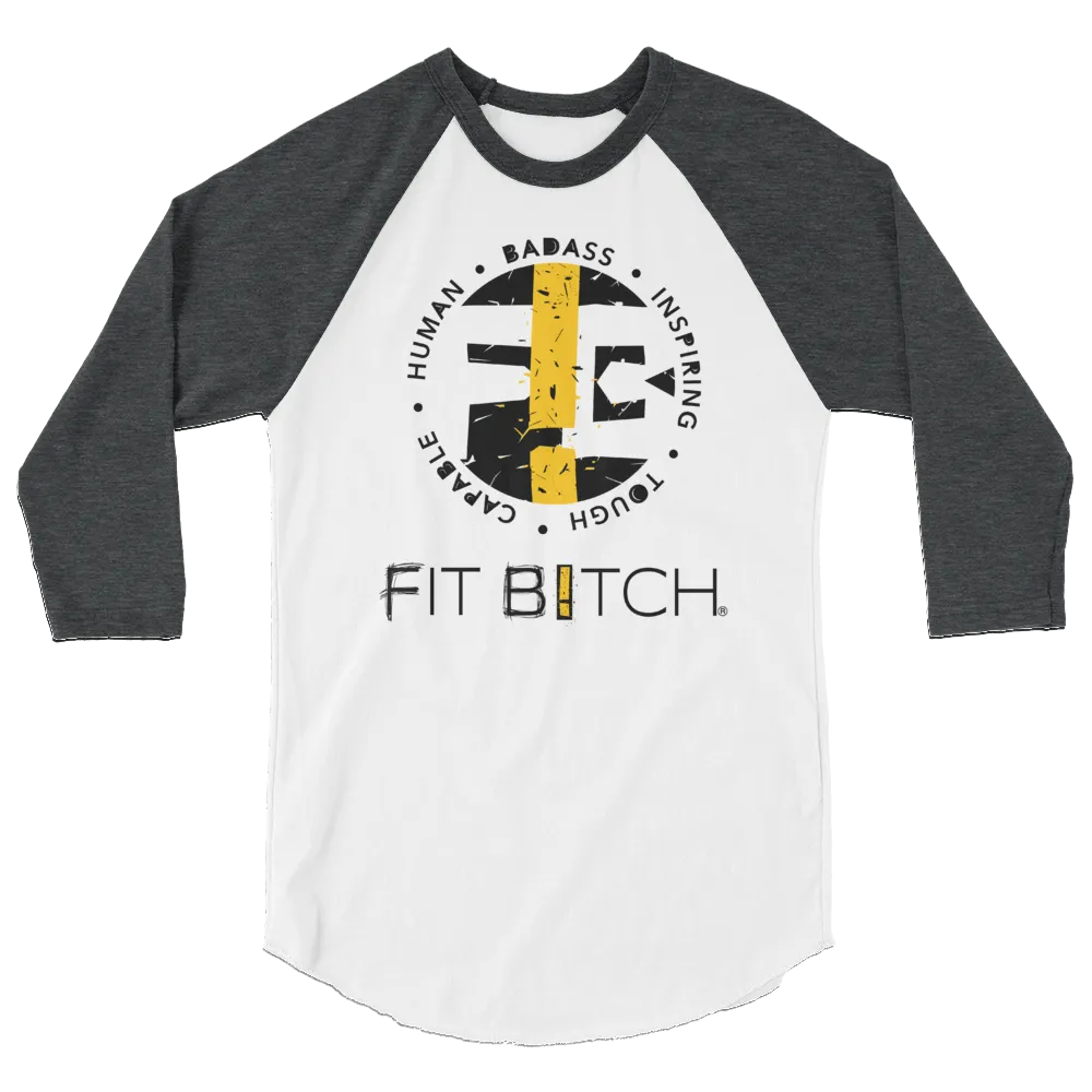 Fit Bitch - Unisex - Baseball T - Logo
