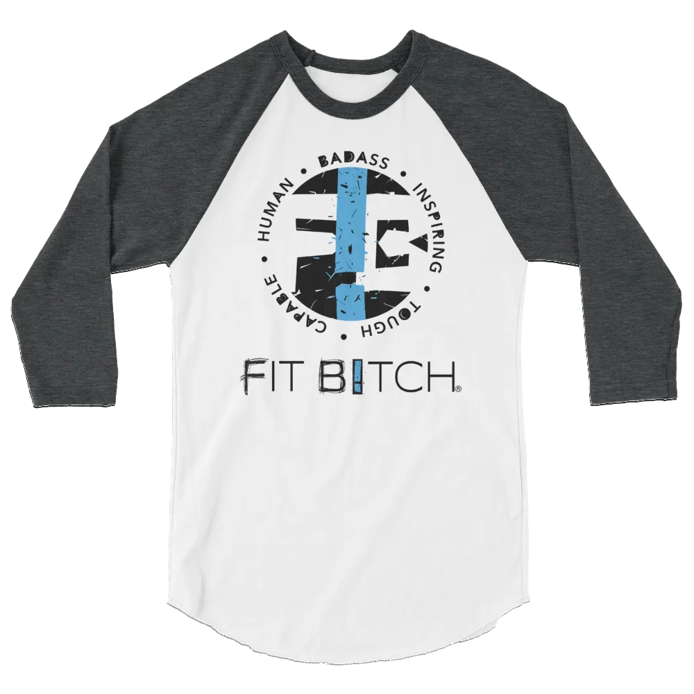 Fit Bitch - Unisex - Baseball T - Logo