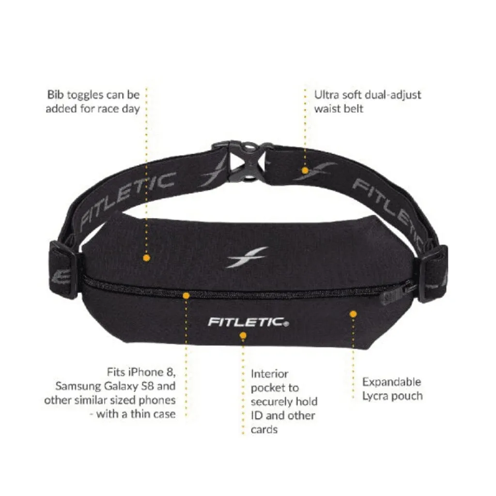FITLETIC MINI SPORT BELT BLACK