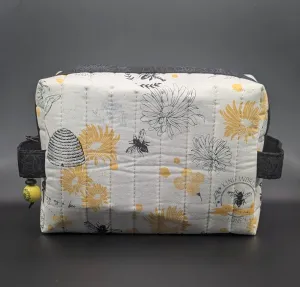 Floral Bee Boxy Bag