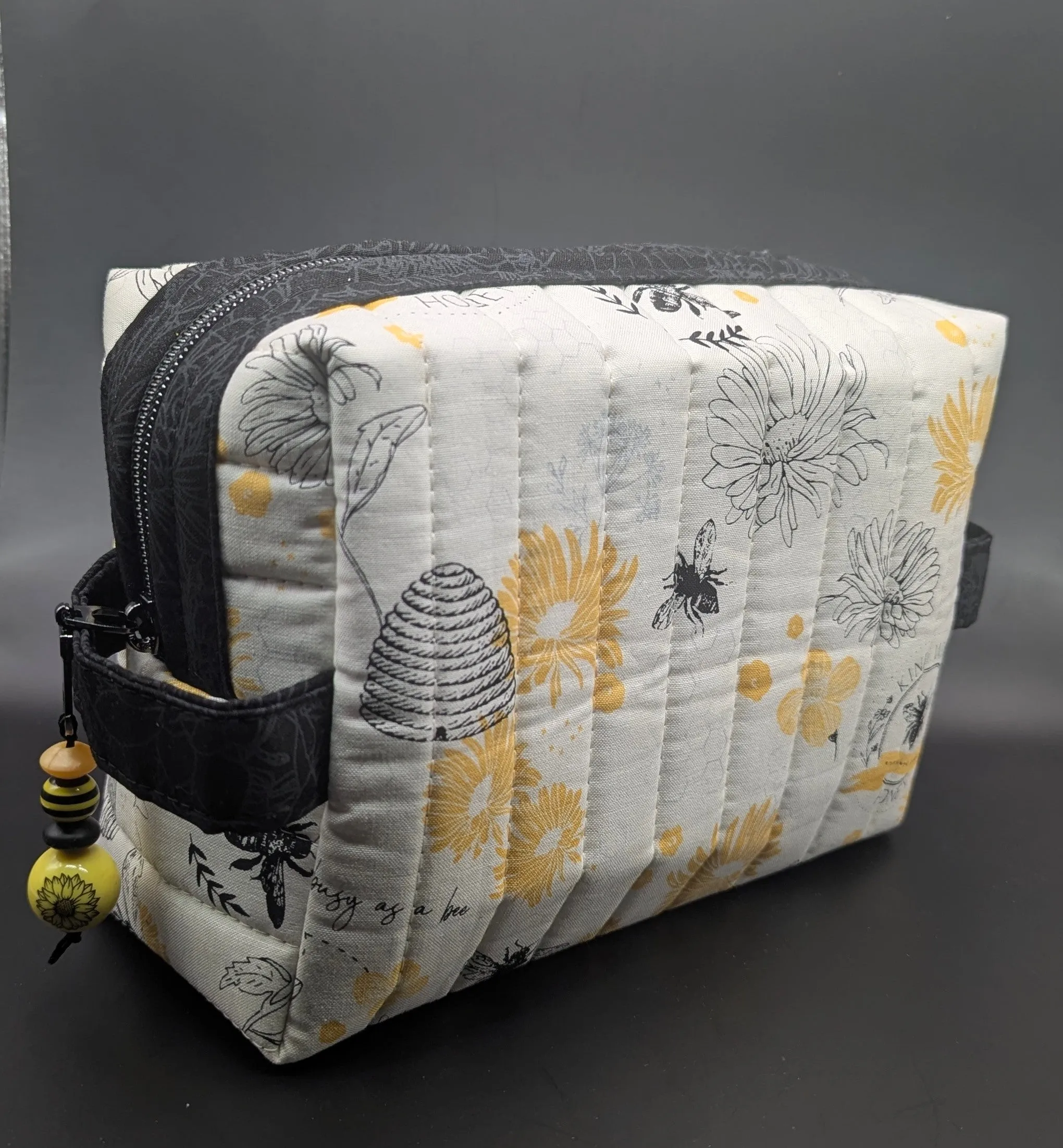 Floral Bee Boxy Bag
