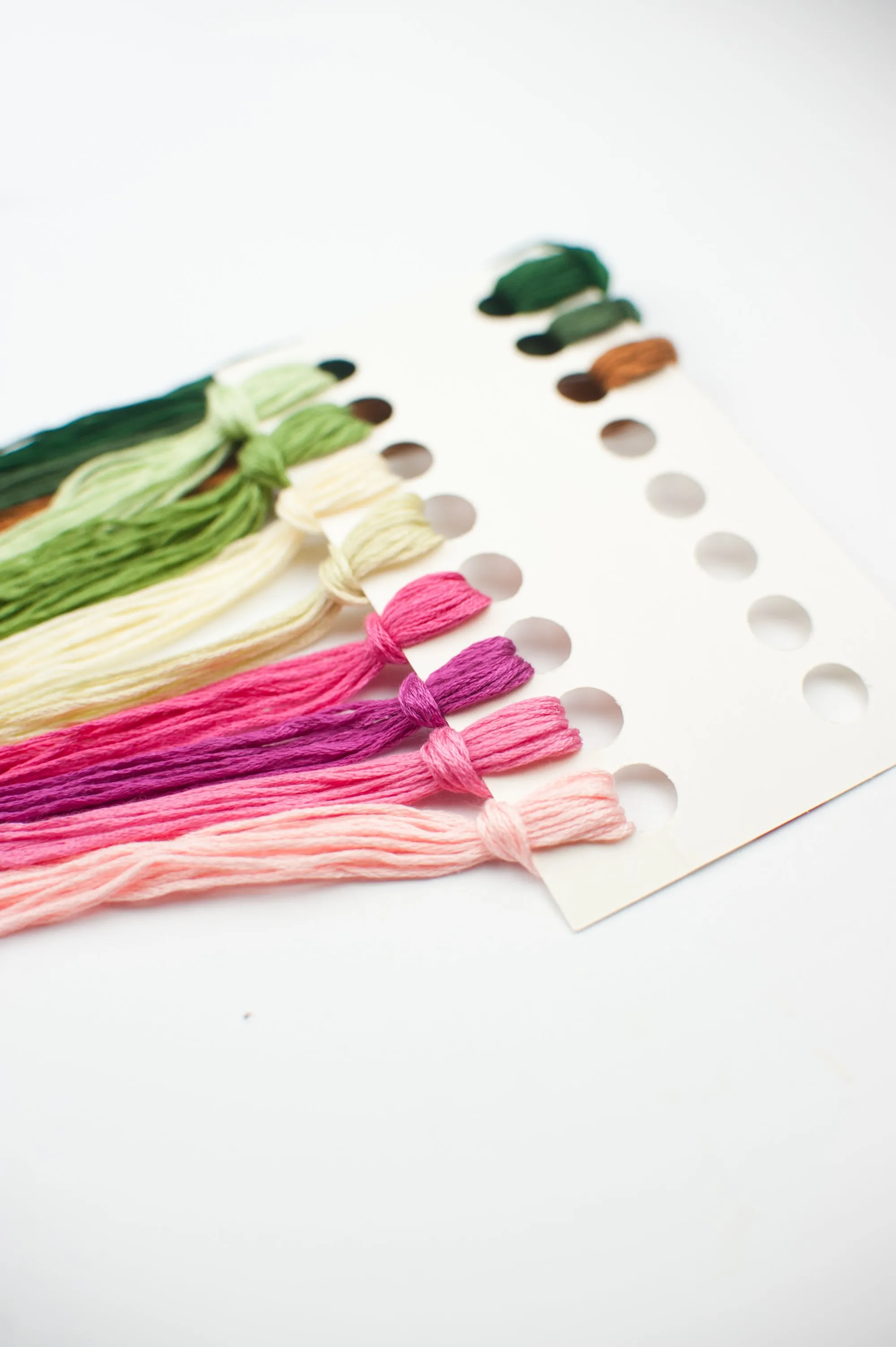 Floral Embroidery Kit "Monstera"