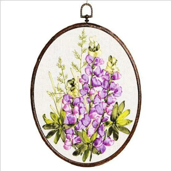 FLORAL EMBROIDERY KIT