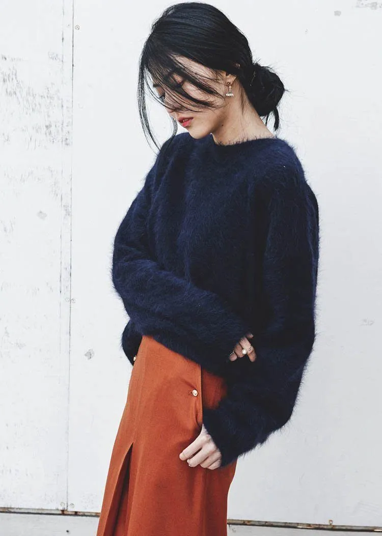 Floral Embroidery Sweater