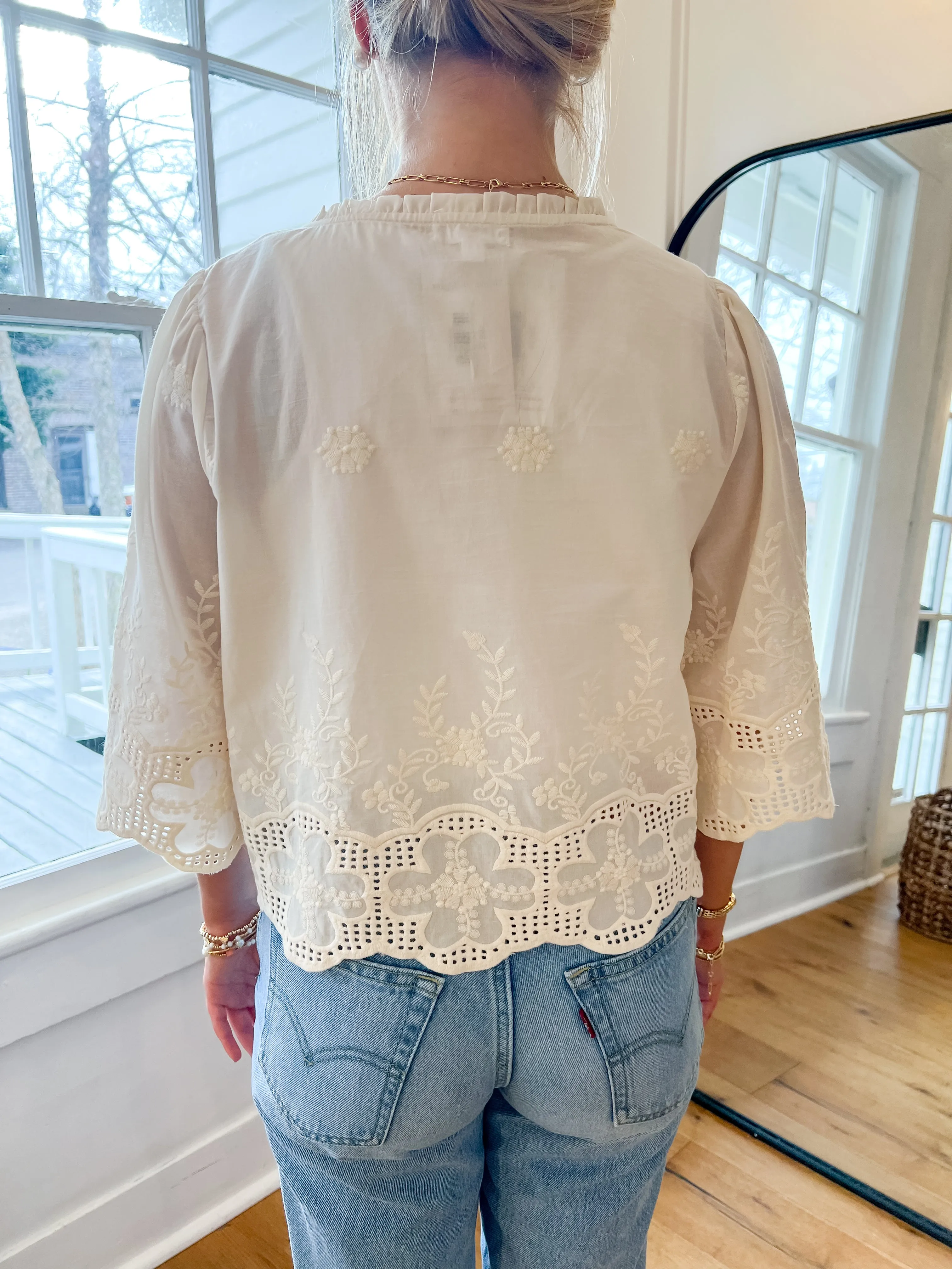Florence Tie-Front Blouse
