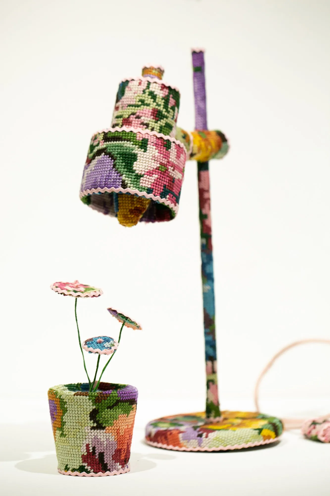 Flower Lamp and Plant