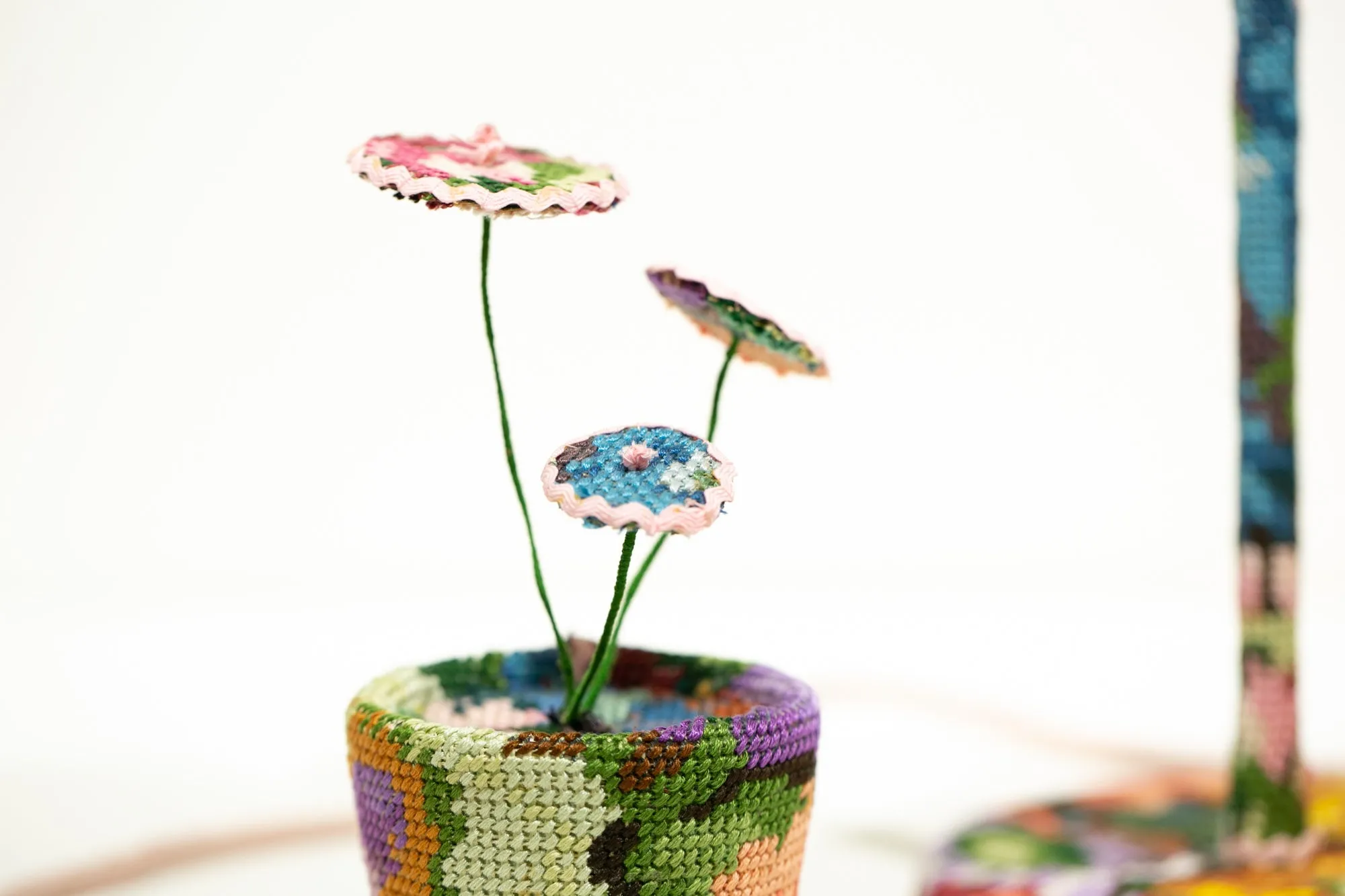 Flower Lamp and Plant