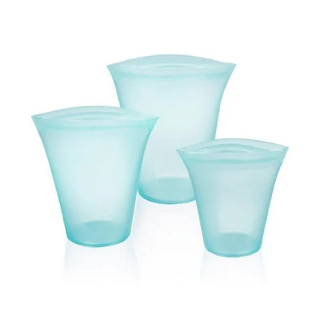 Food & Liquid Silicone Stand Up Zipper