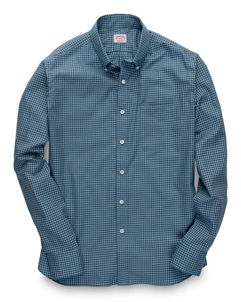 Fowler Check (Slate Blue)