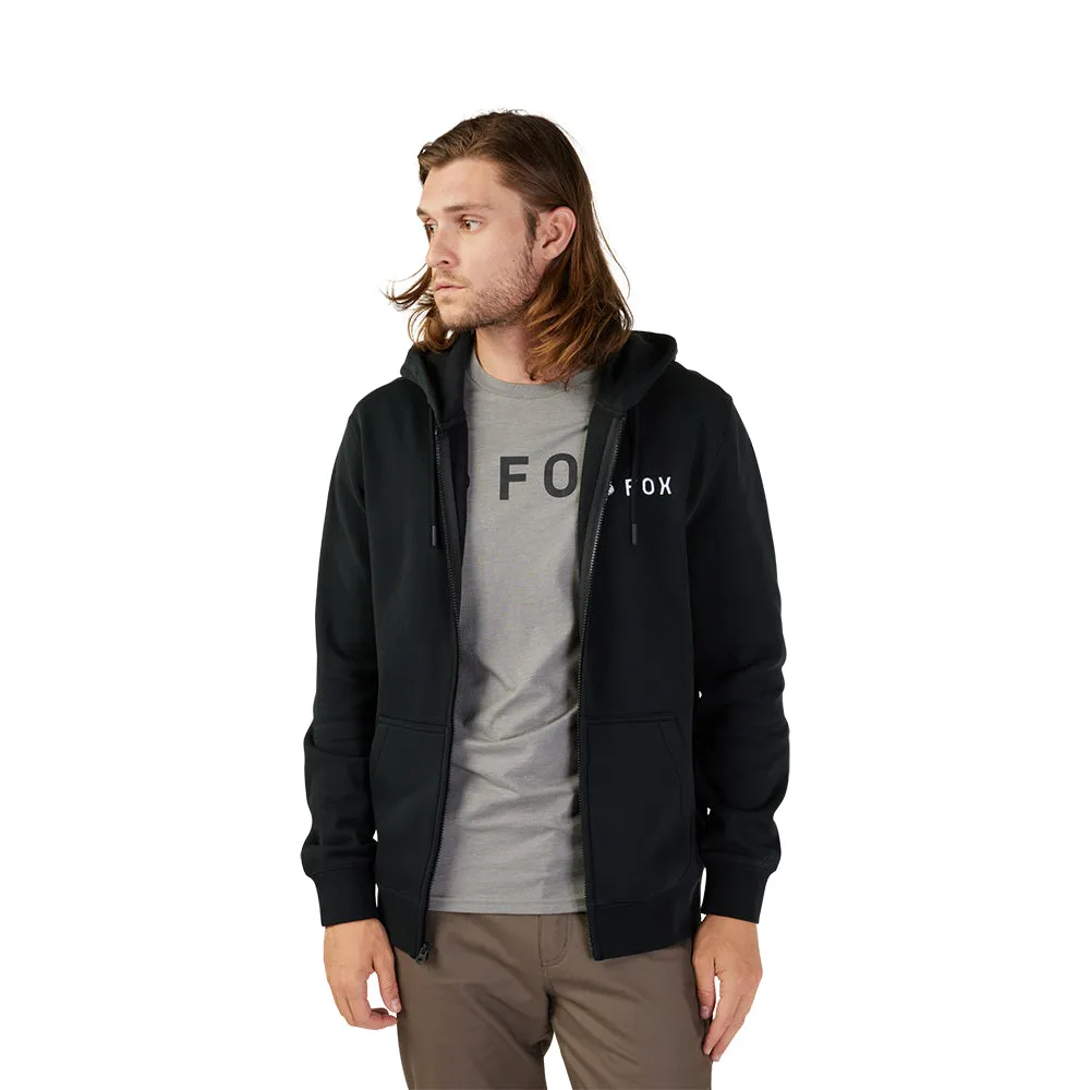 FOX ABSOLUTE FLEECE ZIP HOODY [BLACK]