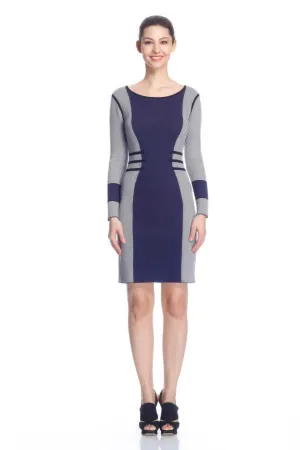 Franka Reversible Long Sleeve Knit-Dress