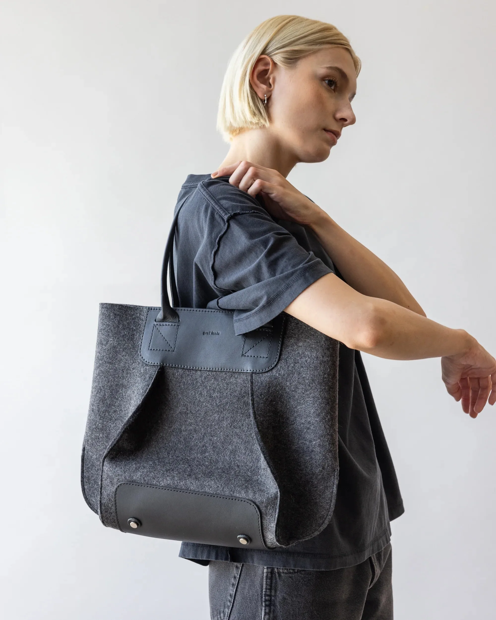 Frankie Merino Wool Shoulder Bag