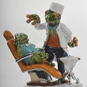 Frog Dentist and Frog Patient